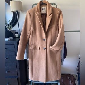 VERO MODA wool blend camel coat
